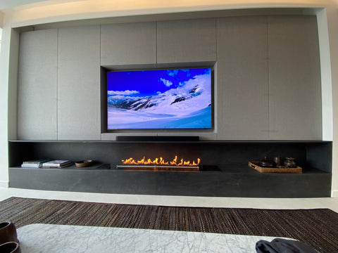 Planika Net Zero🍃 FLA3+ 1490mm - Intelligent Smart Home Fireplace - Ex Display (unpackaged)